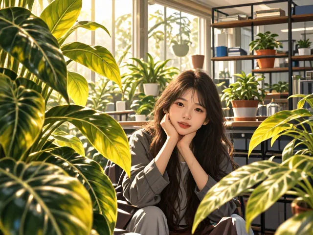 白鹤芋办公室背光区怎么养?记住薄肥勤施,叶片油绿不黄叶