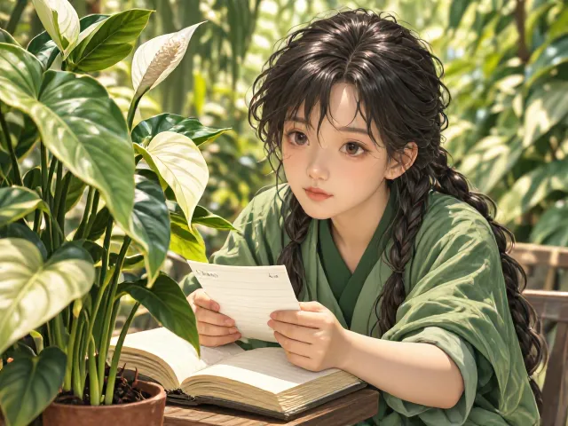 白鹤芋防止徒长，记录养护日志，轻松养出茂盛好状态