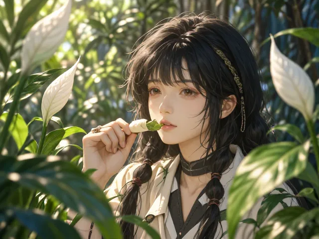白鹤芋养护指南，忌强光直射，薄肥勤施促开花
