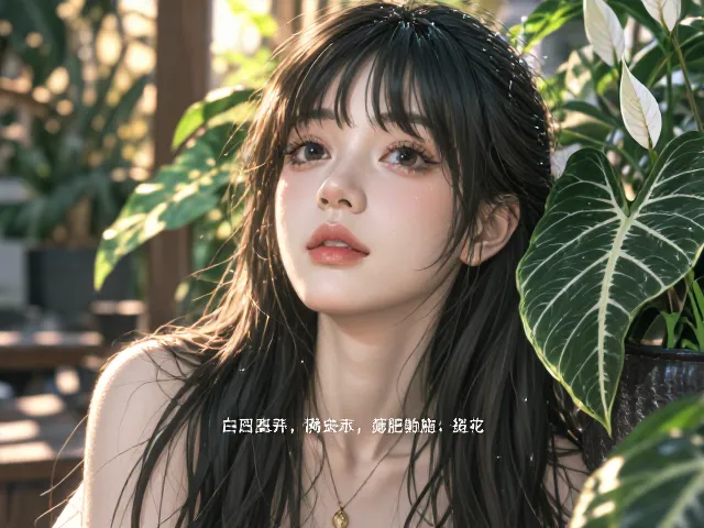 白鹤芋养护指南，忌强光直射，薄肥勤施促开花