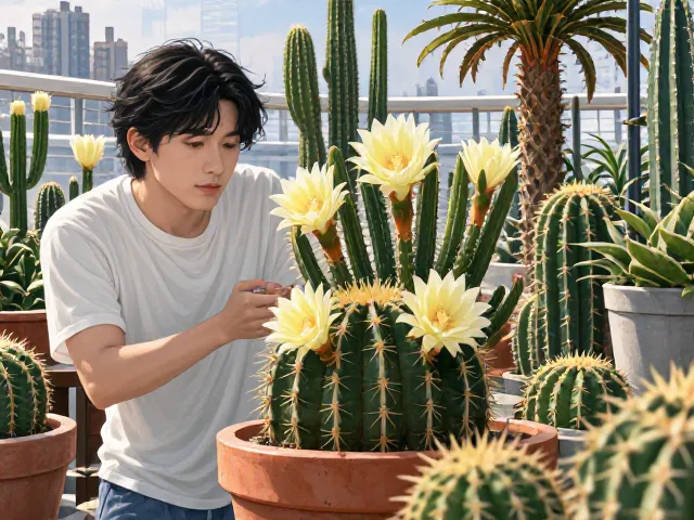 仙人掌屋顶花园不开花?揭秘5大养护误区与促花技巧