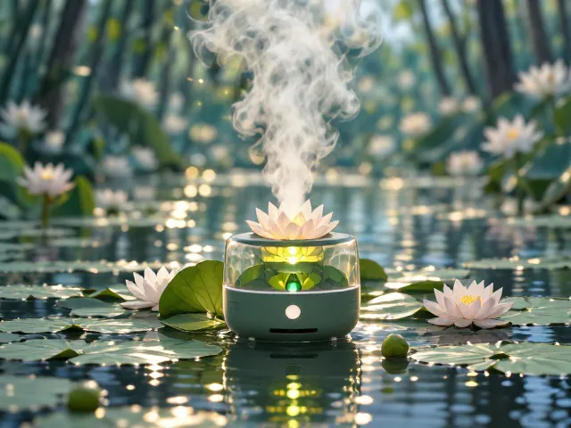 浮叶植物加湿器使用光照指南，养好睡莲的3个关键技巧
