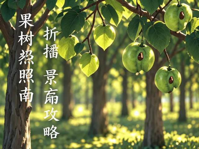 果树光照指南，果期增肥技巧与扦插繁殖全攻略