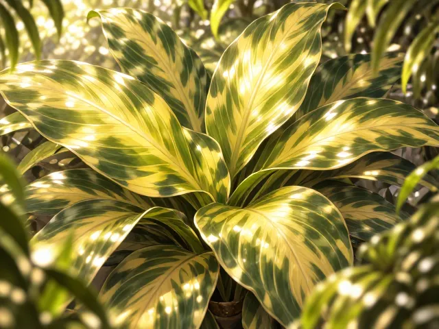 观叶植物光照指南，隔离防杂技巧，养出纯净叶色