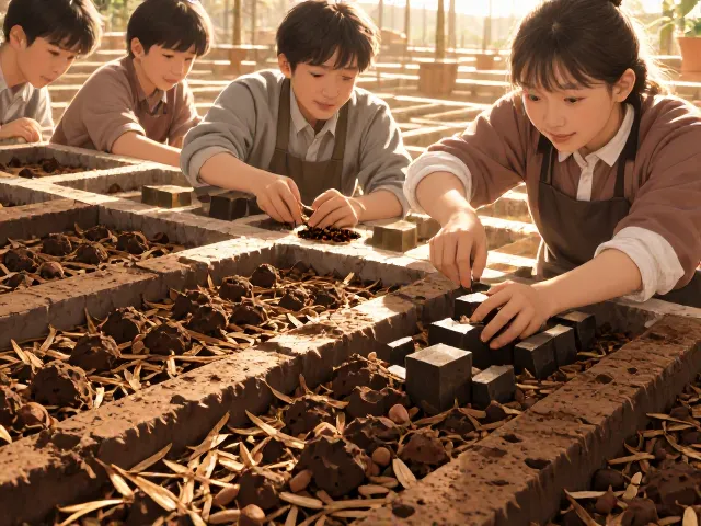 泥炭土配稻壳炭？注意远离儿童接触，安全种植指南