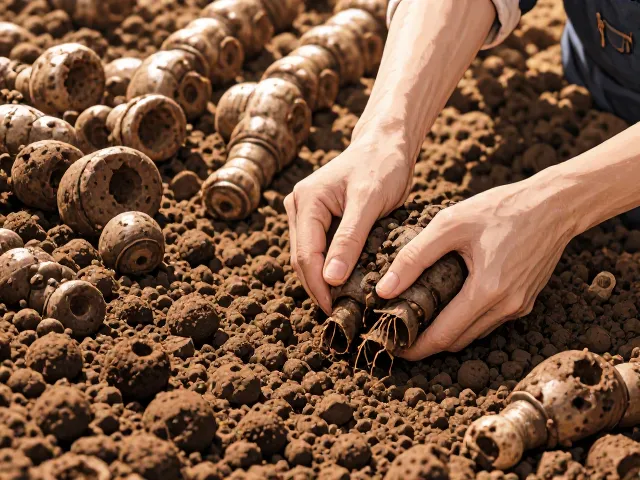 泥炭土配蛭石种根茎植物，疏松透气防烂根