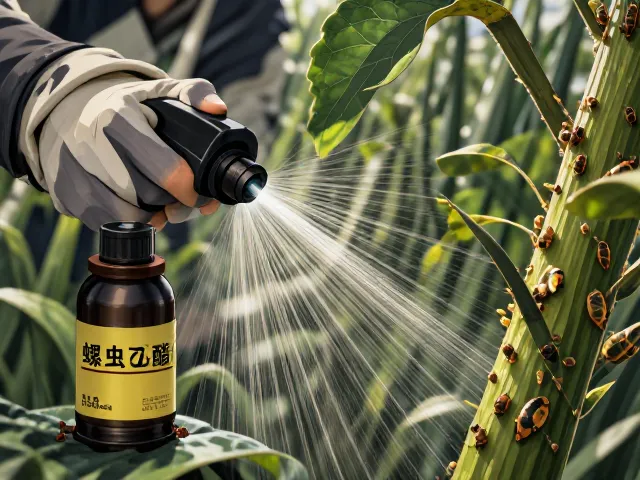 蚜虫识别与防治,喷施保护性杀菌剂配合螺虫乙酯的高效方案