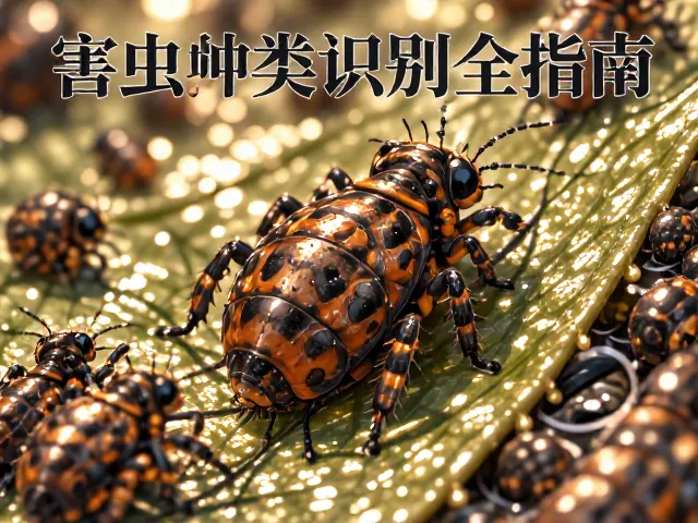 蚜虫识别与白僵菌防治，害虫种类识别全指南