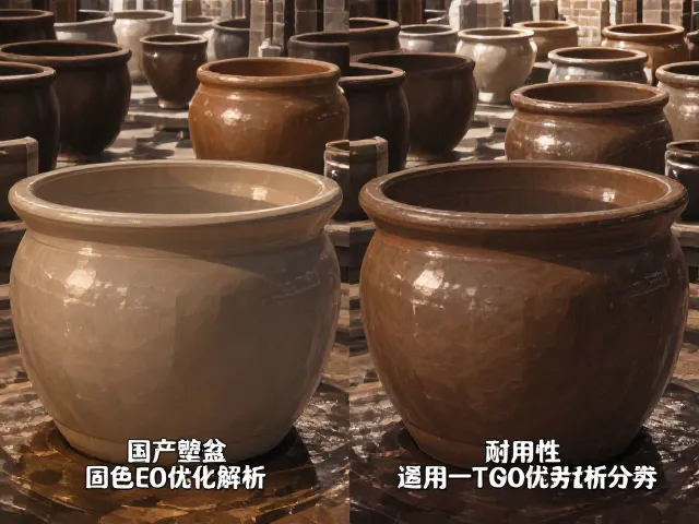 福建德化陶瓷花盆对比国产塑料量产,材质、耐用性与SEO优化解析