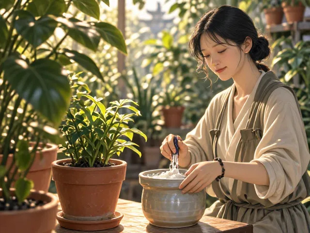 陶瓷花盆怎么选？根据植物习性挑盆，清洗去盐碱技巧