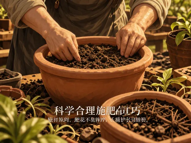 福建德化陶瓷花盆养护,科学合理施肥技巧,促花爆盆不烧根