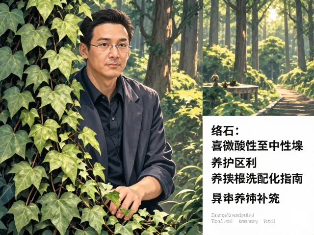 络石与常春藤区别,喜微酸性至中性土壤,养护指南