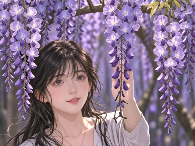 紫藤花语与寓意，步步高升的卷须如何象征事业腾飞