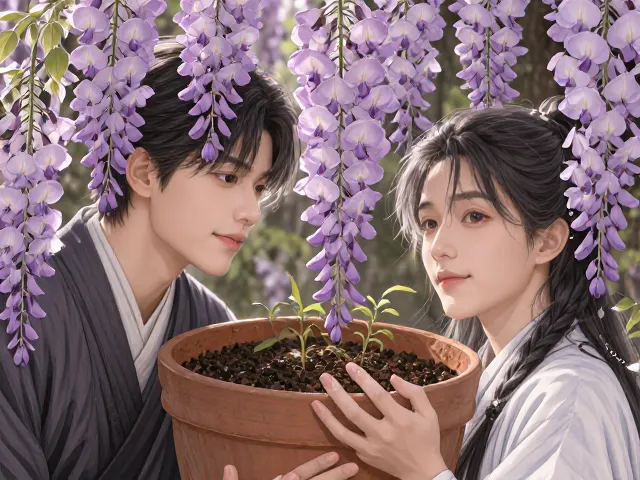 紫藤花怎么养?排水良好促花开,寓意团圆美满