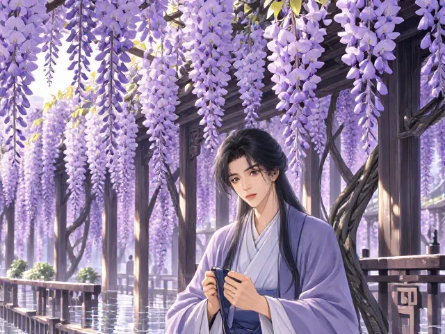 紫藤花怎么养?排水良好促花开,寓意团圆美满