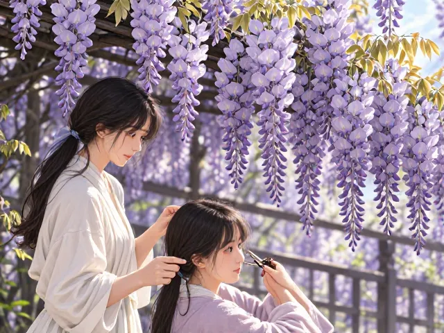 紫藤花怎么养?排水良好促花开,寓意团圆美满