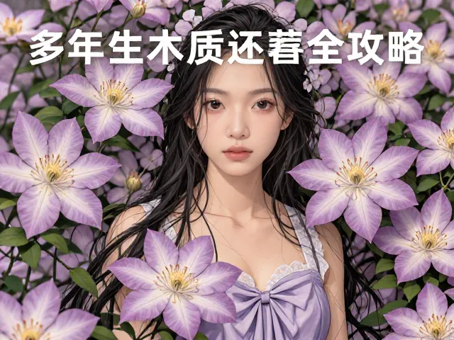 铁线莲是多年生木质还是草质？花期水分控制全攻略