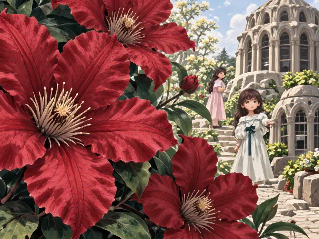 铁线莲红蜘蛛蚜虫防治,结合石景造趣打造零虫害花园