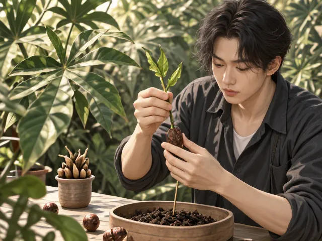 合果芋压条繁殖教程,掌状裂叶怎么养?