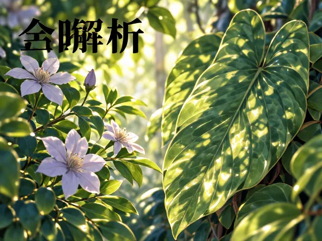 合果芋铁线莲椭圆形叶养护指南,光照浇水全解析