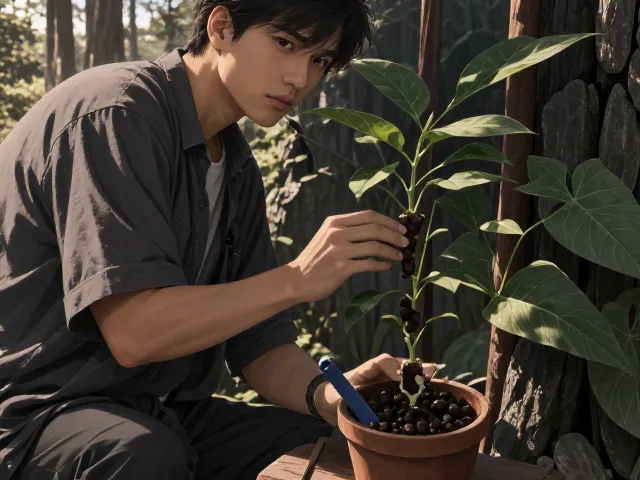 合果芋压条繁殖教程,户外遮阴处操作指南