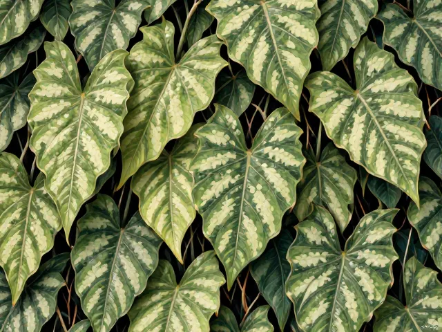合果芋与爬山虎，心形叶植物的养护与SEO优化指南