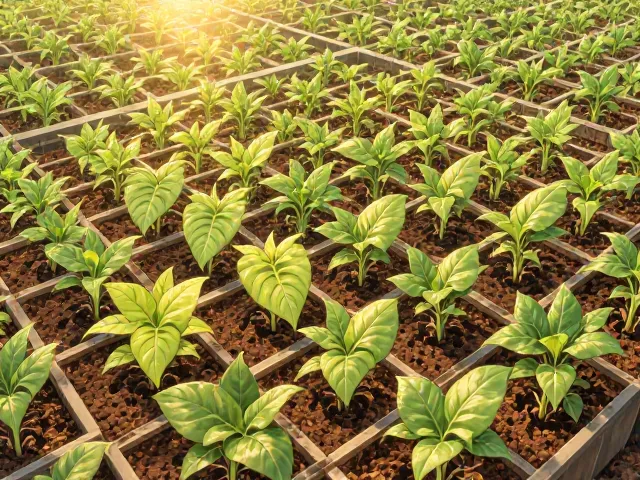 合果芋播种繁殖指南,喜半阴环境下的育苗技巧