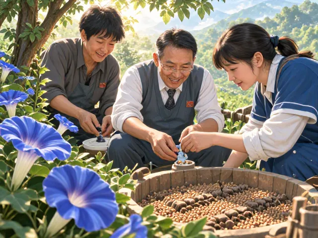 牵牛花在生态保护区如何冬季防寒保暖？专家揭秘养护技巧