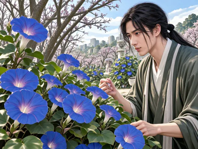 牵牛花在生态保护区如何冬季防寒保暖？专家揭秘养护技巧