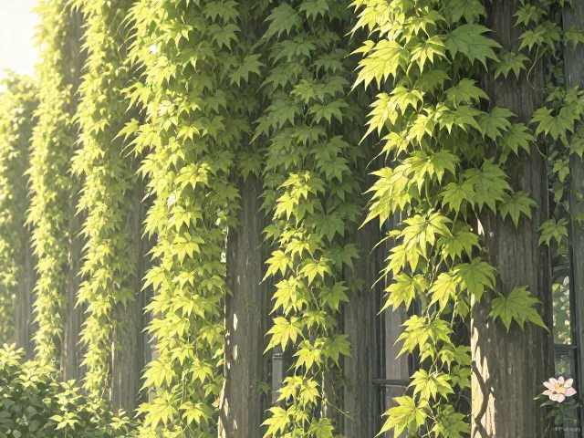 爱之蔓四季常青,攀援引导技巧让垂吊更茂盛