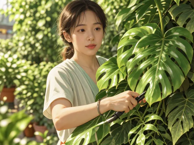 爱之蔓夏季防闷热，确认无虫害后这样养护爆盆