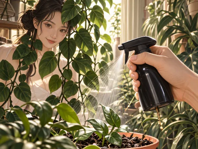 爱之蔓叶插繁殖全攻略,喷雾增湿促生根,新手也能爆盆