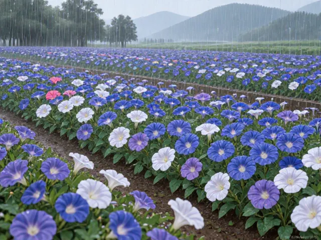 牵牛花雨季移栽成活率高?覆盖面积大,新手也能种出花海
