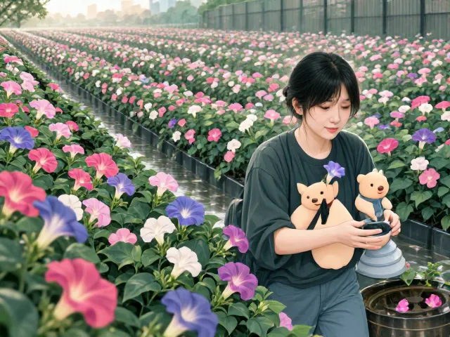 牵牛花雨季移栽成活率高?覆盖面积大,新手也能种出花海