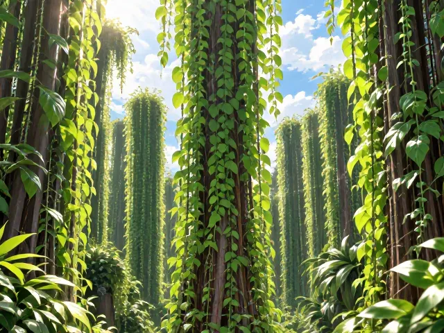 爱之蔓垂直绿化怎么养?3招造型维持技巧,爆盆垂坠超美