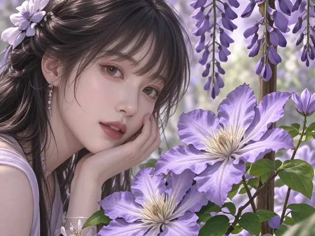 紫藤铁线莲施肥促花技巧,黄金比例与关键时机