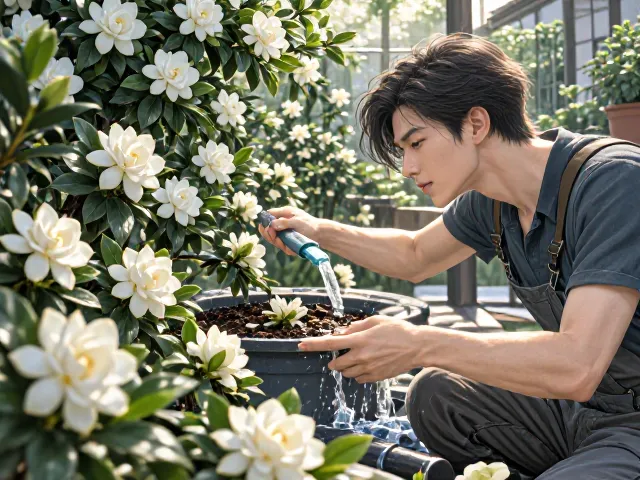 栀子花庭院点缀,微酸性至中性土养护指南