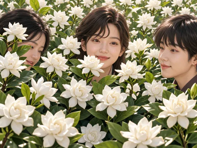 春季栀子花米兰促芽技巧，3招爆芽，花开满盆