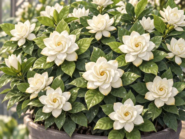 春季栀子花米兰促芽技巧，3招爆芽，花开满盆