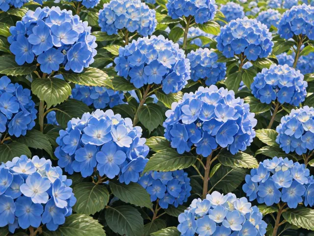 绣球花果实观赏期长,如报春使者般点亮花园