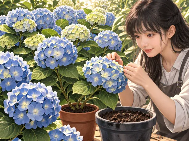 绣球花播种育苗全攻略，盆栽观赏技巧与开花秘籍