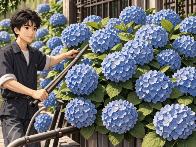 绣球花修剪过度还能救吗?掌握这3招,花开富贵吉祥
