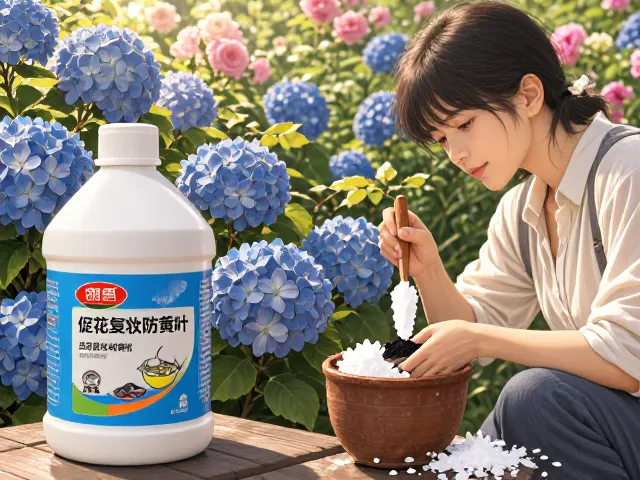 绣球花月季花后补氮肥,促花复壮防黄叶,新手必看的施肥技巧