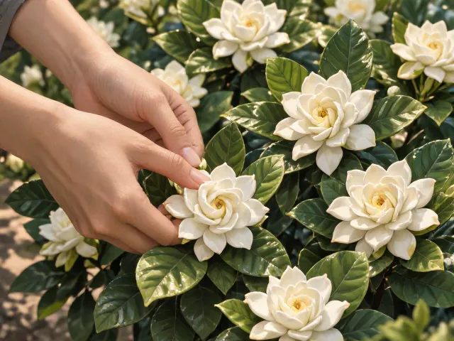 栀子花冬季防寒指南,革质叶植物如何安全越冬