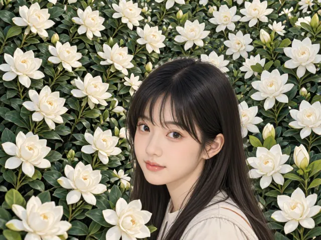 栀子花庭院点缀,忌浓肥烧根,养出满院清香