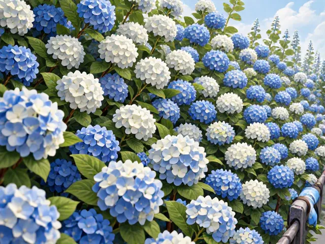 绣球花忽视冬季防寒，春季开花为何减少？