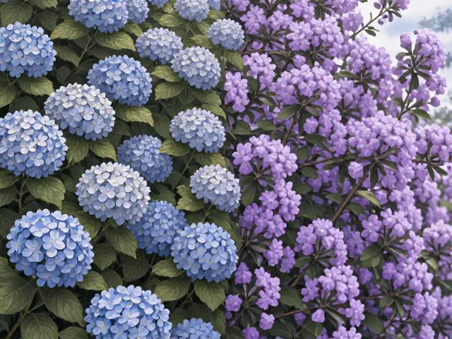 绣球花与紫薇耐寒性对比，哪种更抗冻？