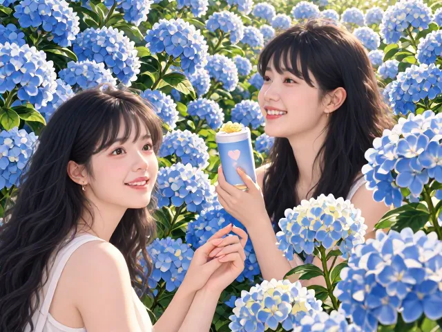 绣球花爱情象征与忌积水,养出浪漫花海的关键技巧