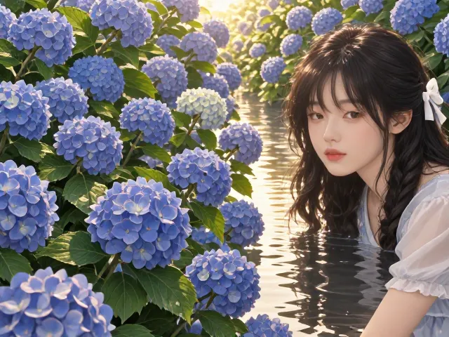 绣球花爱情象征与忌积水,养出浪漫花海的关键技巧