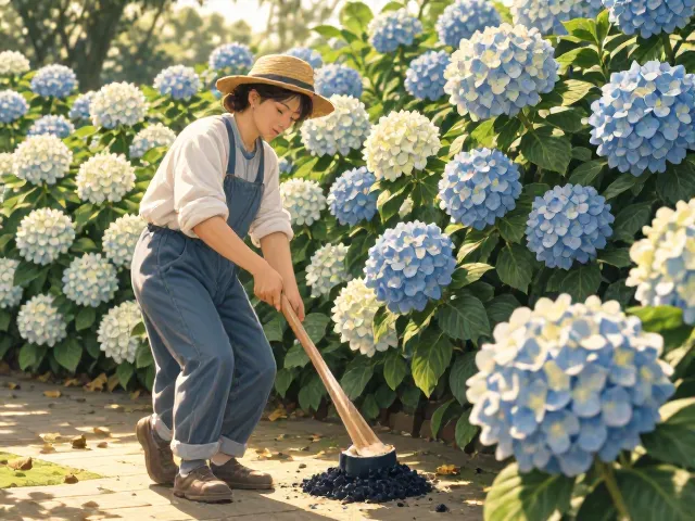 绣球花秋季施长效肥,适应性强养护更省心